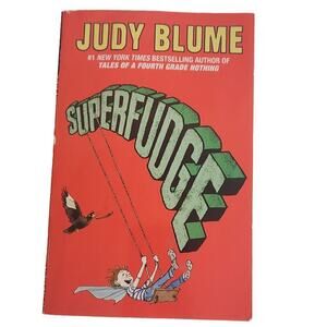 Judy Blum Super Fudge Soft Cover Book Pre Teen Teen Super Hero Family